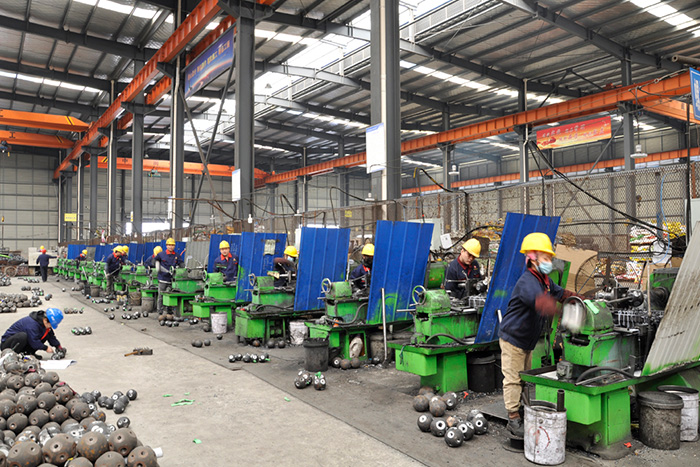 萧县网架锥头车间